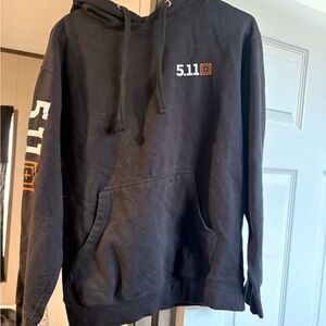 5.11 Tactical Men's Black and grey Hoodies
